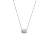 Liora Muse 0.5CT Lab Grown Diamond Bezel Set Pendant Neckalce In 9K Solid Gold
