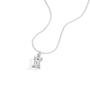 Liora Muse 2CT Emerald Cut Lab Diamond Pendant Necklace In 10K Solid Gold