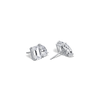 Liora Muse 12 Carat Emerald and Pear Cut Toi et Moi Lab Grown Diamond Stud Earrings (6 ct each side)