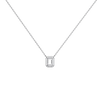 Liora Muse 0.5CT Emerald Cut Lab Grown Diamond Pendant Necklace