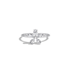 Liora Muse 0.51 Carat 5-Pedal Floral Pear Cut (5PC) Lab Grown Diamond Ring 9k Solid Gold
