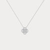 Liora Muse 0.42 Carat Lucky Clover Lab Grown Diamond Pendant Necklace 9k Solid Gold