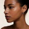 10K Gold Dangle Stud Earring With Lab Diamond