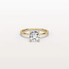 Liora Muse 1.00 Carat Round Cut 4 Prong Lab Grown Diamond Solitaire Ring 9K Gold