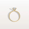 Liora Muse 1.00 Carat Round Cut 4 Prong Lab Grown Diamond Solitaire Ring 9K Gold