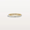 Liora Muse 1.90 Carat Oval Cut U Prong (Bullhead-Shape Prong) Full Eternity Lab Grown Diamond Ring 10k Solid Gold