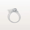Liora Muse 2.00 Carat Radiant Cut Lab Grown Diamond Ring with 4 Baguette Cut Side Stones 9k Gold