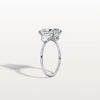 Liora Muse 2.00 Carat Radiant Cut Lab Grown Diamond Ring with 4 Baguette Cut Side Stones 9k Gold
