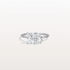 Liora Muse 2.00 Carat Radiant and Pear Cut (1.00 Carat Each) Toi et Moi Lab Grown Diamond Ring in 9k Gold