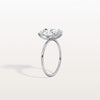 Liora Muse 4.00 Carat Radiant and Pear Cut (2.00 Carat Each) Toi et Moi Lab Grown Diamond Ring in 9k Gold