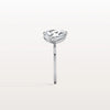 Liora Muse 6.00 Carat Radiant and Pear Cut (3.00 Carat Each) Toi et Moi Lab Grown Diamond Ring in 9k Gold