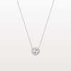 Liora Muse 0.5CT Round Lab Grown Diamond Halo Necklace In 10K Solid Gold
