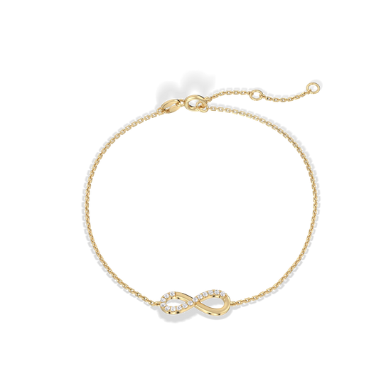 Lab Grown Diamond Infinity bracelet – Symbol of Love & Forever Jewelry