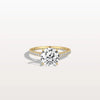 Liora Muse 2CT Lab Diamond Pave Hidden Halo Ring-Cathedral Ring in 10K Solid Gold