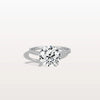 Liora Muse 3CT Lab Diamond Pave Hidden Halo Ring-Cathedral Ring in 10K Solid Gold