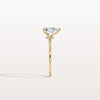Liora Muse 1CT Lab-Grown Diamond Pear Engagement Ring in 10K Solid Gold