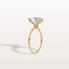 Liora Muse 2CT Lab-Grown Diamond Pear Engagement Ring in 10K Solid Gold