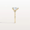 Liora Muse 2CT Lab-Grown Diamond Pear Engagement Ring in 10K Solid Gold