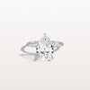 Liora Muse 3CT Lab-Grown Diamond Pear Engagement Ring in 10K Solid Gold