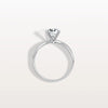 Liora Muse 1CT Twisted Engagement Ring with Round Lab Grown Diamond in 10K Solid Gold