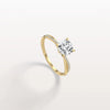Liora Muse 1CT Twisted Engagement Ring with Round Lab Grown Diamond in 10K Solid Gold