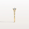 Liora Muse 1CT Twisted Engagement Ring with Round Lab Grown Diamond in 10K Solid Gold