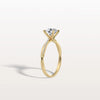 Liora Muse 1CT Twisted Engagement Ring with Round Lab Grown Diamond in 10K Solid Gold