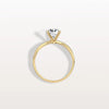 Liora Muse 1CT Twisted Engagement Ring with Round Lab Grown Diamond in 10K Solid Gold