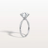 Liora Muse 2CT Twisted Engagement Ring with Round Lab Grown Diamond in 10K Solid Gold