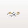Liora Muse 2CT Twisted Engagement Ring with Round Lab Grown Diamond in 10K Solid Gold