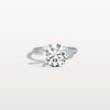 Liora Muse 3CT Twisted Engagement Ring with Round Lab Grown Diamond in 10K Solid Gold
