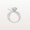 Liora Muse 3CT Twisted Engagement Ring with Round Lab Grown Diamond in 10K Solid Gold