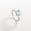 Liora Muse 3CT Twisted Engagement Ring with Round Lab Grown Diamond in 10K Solid Gold