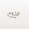 Liora Muse 3CT Twisted Engagement Ring with Round Lab Grown Diamond in 10K Solid Gold