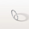 Liora Muse Lab Grown Diamond Dainty Stacking Ring in 9K Gold
