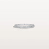 Liora Muse 0.16 Carat Twisted Pave Lab Grown Diamond Stackable Bridal Ring Band 9k Solid Gold