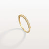 Liora Muse 0.11ct 10K Gold Stackable Pave Ring with Lab Diamonds-Viper Inspired