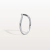 Liora Muse 0.21 Carat V-Shaped  Lab Diamonds Diamond Pavé Band
