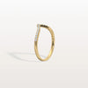 Liora Muse 0.21 Carat V-Shaped  Lab Diamonds Diamond Pavé Band
