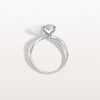Liora Muse 2CT Oval Cut Lab Diamond Twisted Engagement Ring In 10K Solid Gold