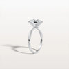 Liora Muse 2CT Oval Cut Lab Diamond Twisted Engagement Ring In 10K Solid Gold