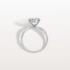 Liora Muse 3CT Oval Cut Lab Diamond Twisted Engagement Ring In 10K Solid Gold