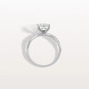 Liora Muse 2CT Emeral Cut Lab Diamond Twisted Engagement Ring In 10K Solid Gold