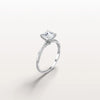 Liora Muse 1CT Asscher Cut Lab Diamond Twisted Engagement Ring In 10K Solid Gold