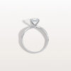 Liora Muse 1CT Asscher Cut Lab Diamond Twisted Engagement Ring In 10K Solid Gold