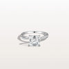 Liora Muse 2CT Asscher Cut Lab Diamond Twisted Engagement Ring In 10K Solid Gold