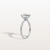 Liora Muse 2CT Asscher Cut Lab Diamond Twisted Engagement Ring In 10K Solid Gold