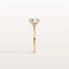 Liora Muse 2.00 Carat Round Cut 4 Prong Lab Grown Diamond Solitaire Ring 9K Gold