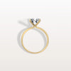 Liora Muse 2.00 Carat Round Cut 4 Prong Lab Grown Diamond Solitaire Ring 9K Gold