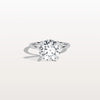 Liora Muse 3.00 Carat Round Cut 4 Prong Lab Grown Diamond Solitaire Ring 9K Gold